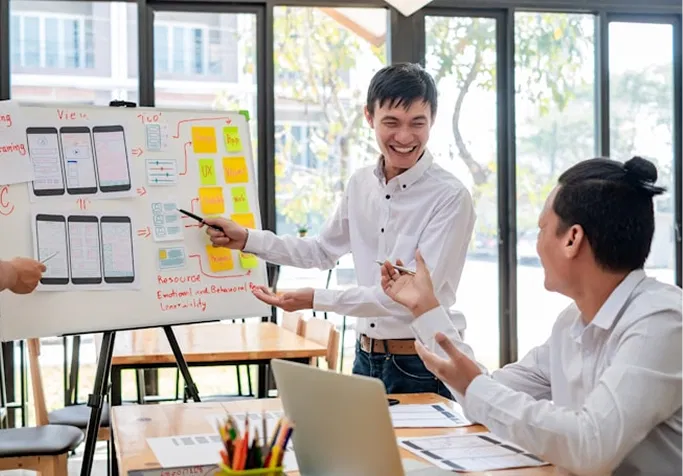 Phone showing an app error screen